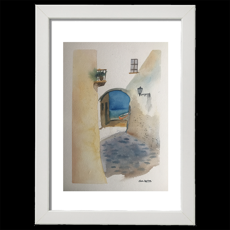 Ruelle sur mer
