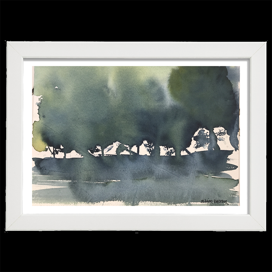 Arbres indigo et vert