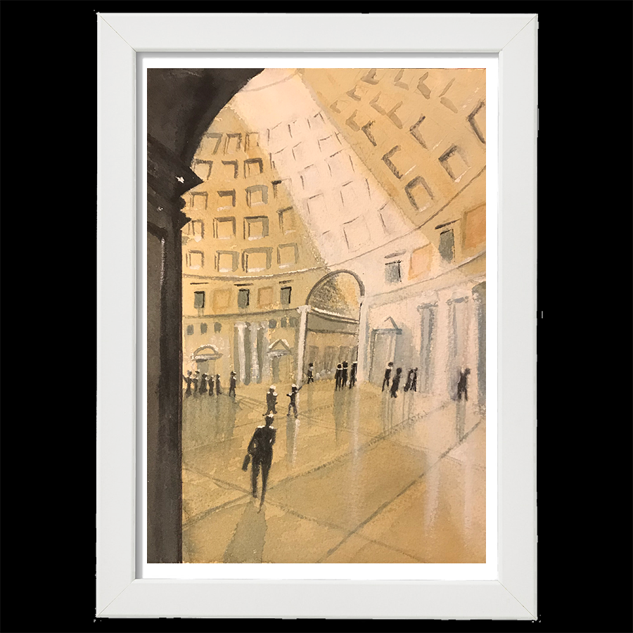 L'intérieur du Panthéon de Rome